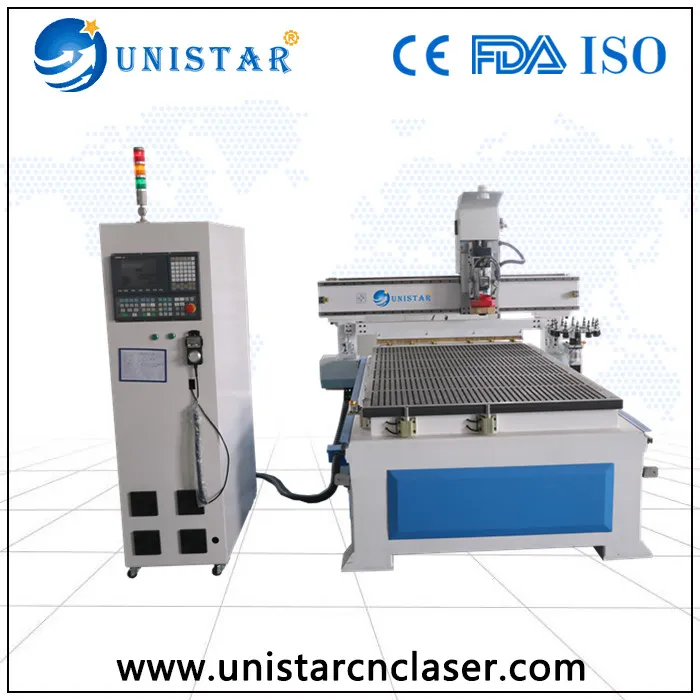 ডিস্ক টুল চেঞ্জার সঙ্গে সিএনসি রাউটার